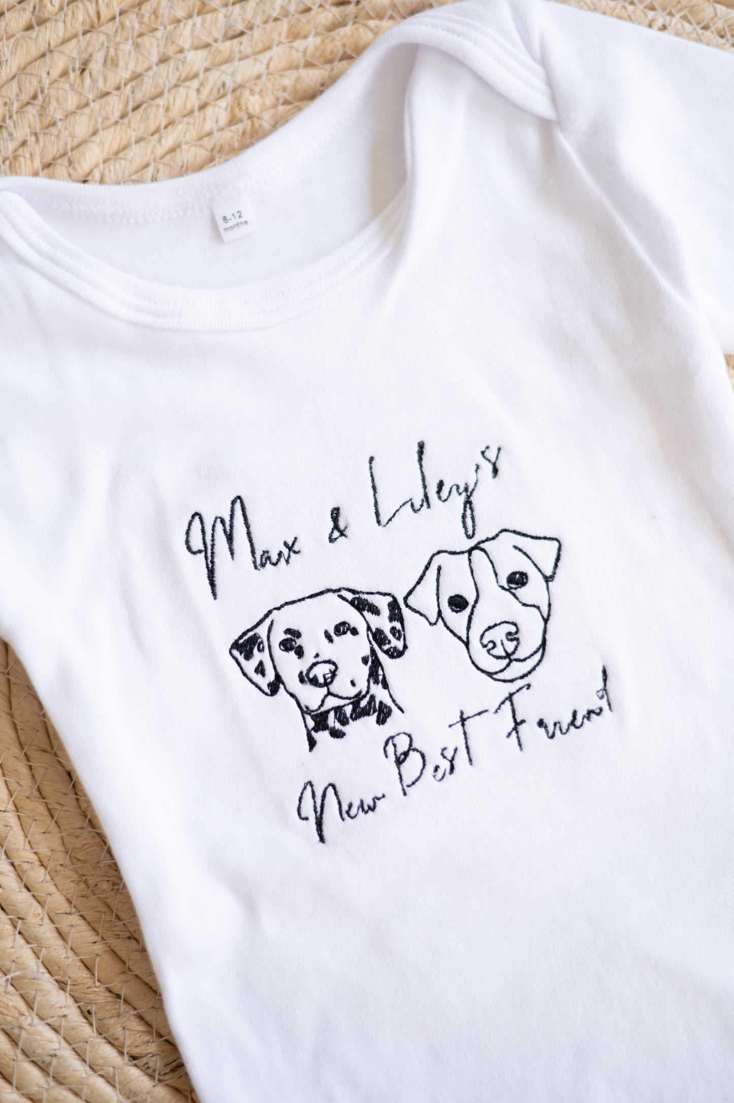 Embroidered Bodyvest- Doggie Personalised