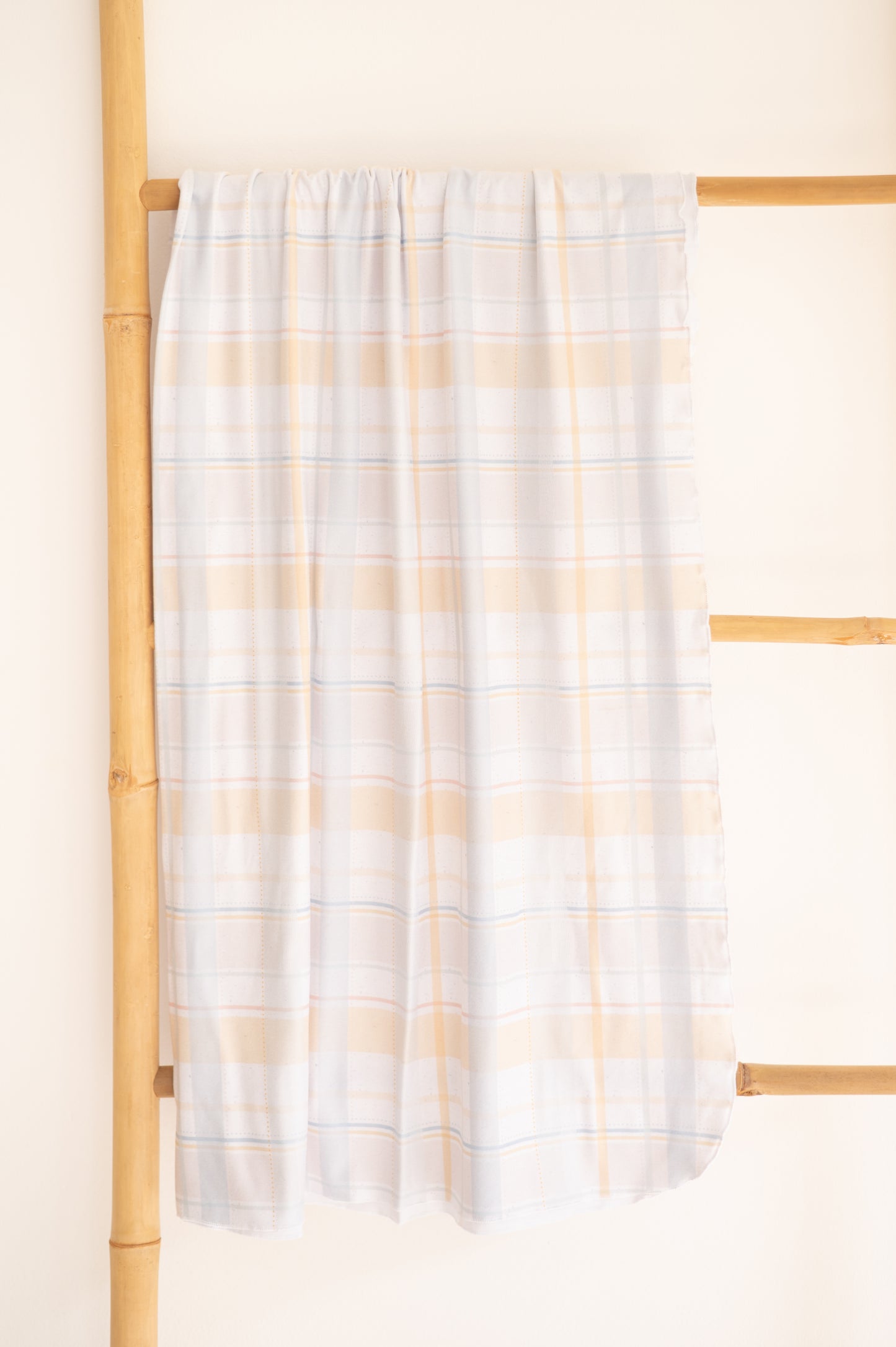 Swaddle set- Checkered Pastel