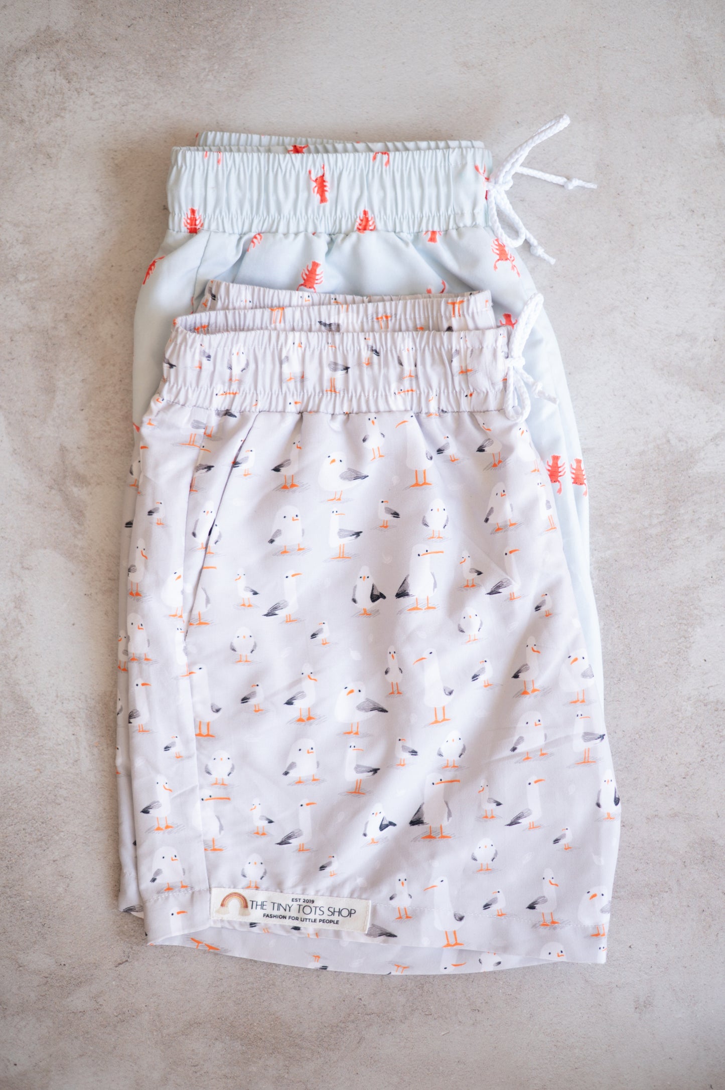 Adult (ONLY) swim short- Seagulls