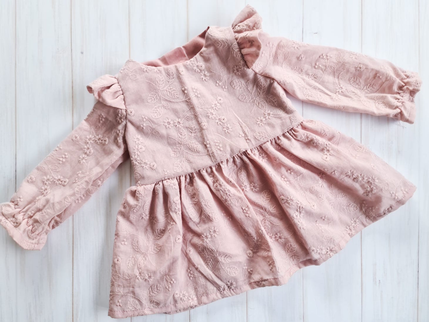 Anglaise Dress- Pink