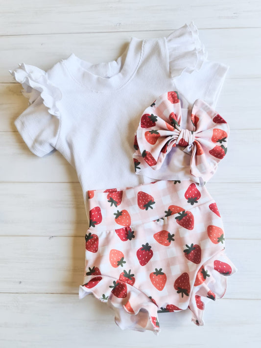 Matching Set- Strawberries