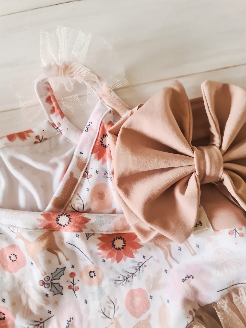 Big Bow Headband- Blush