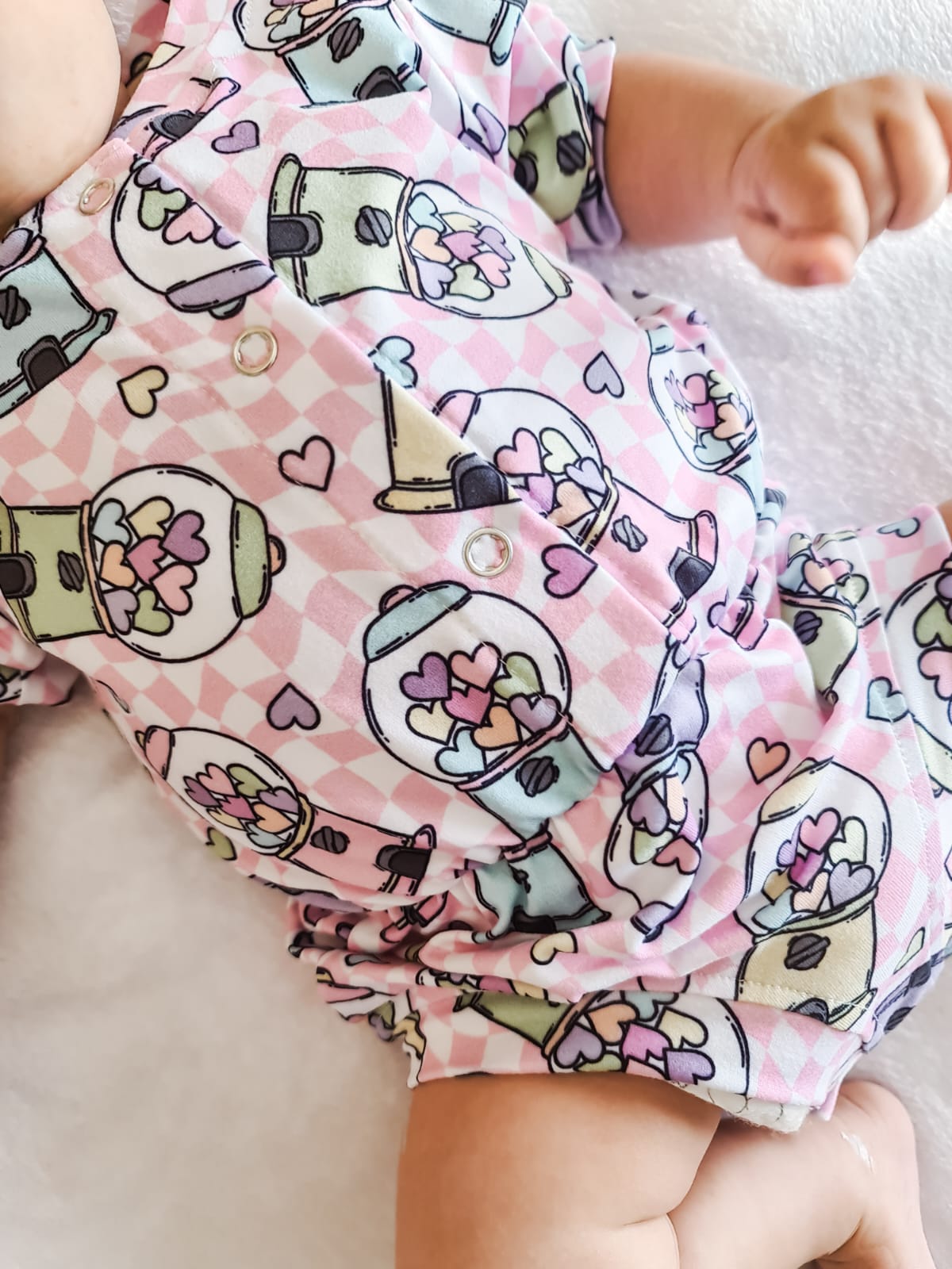 Retro Romper- Gumballs