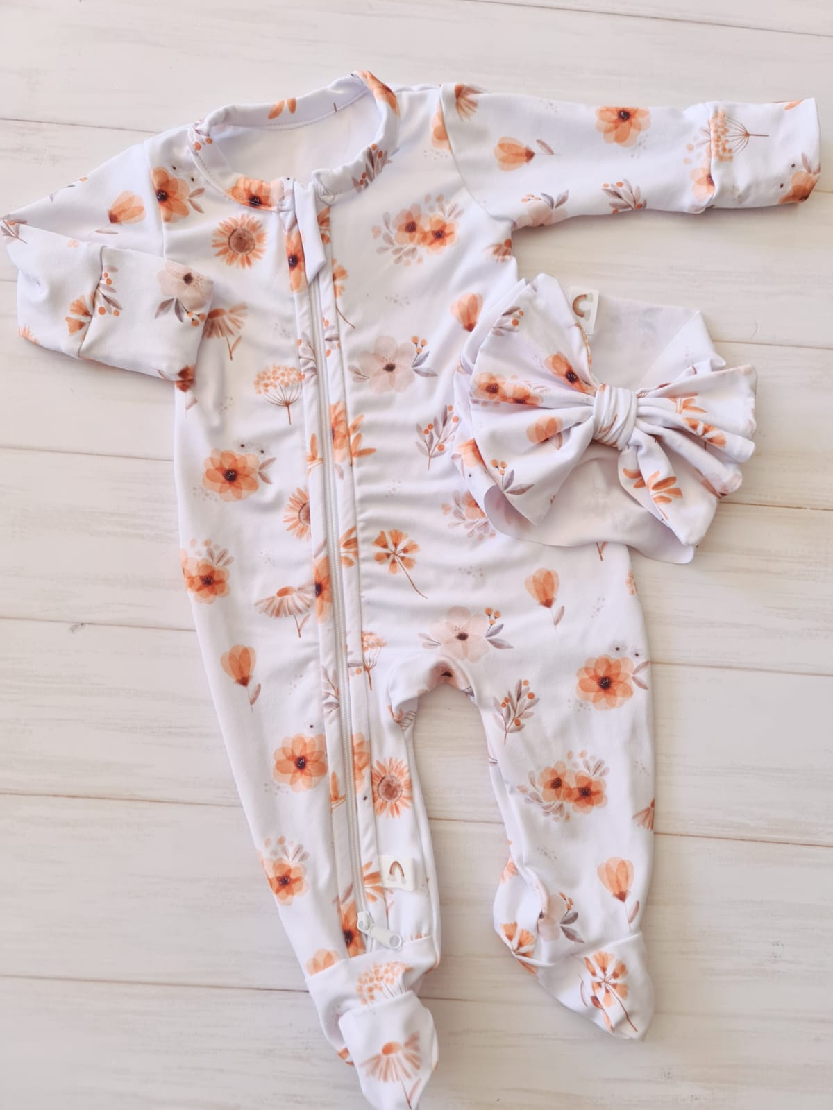 Big Bow Headband- Autumn Delight