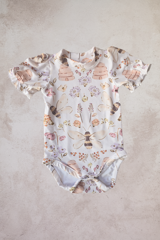 Billie puff sleeve bodysuit