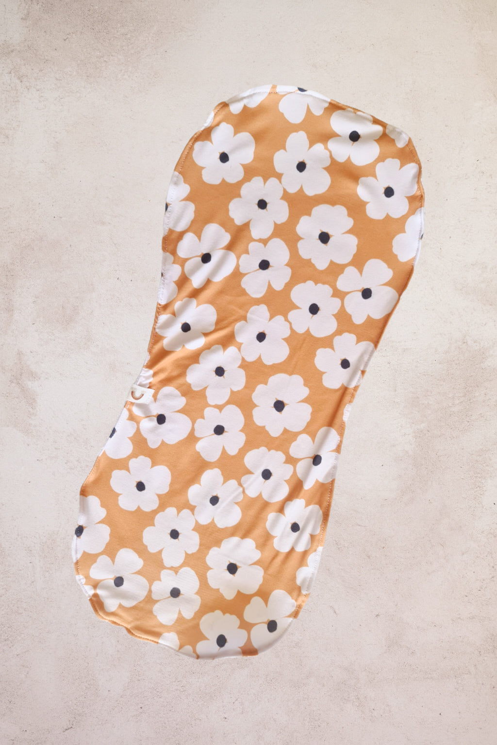Burp Cloths- Retro Daisies (with absorbent toweling)