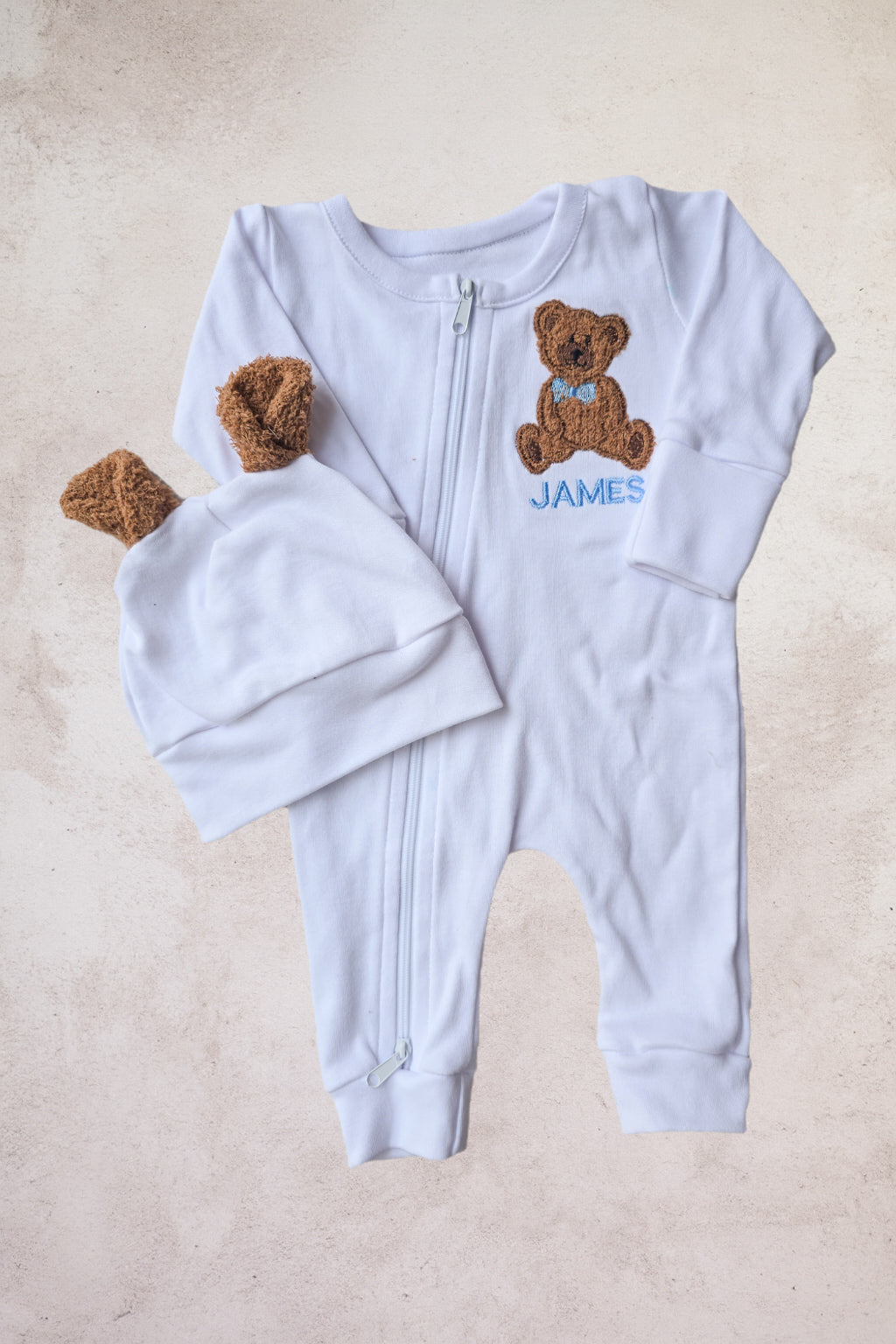 Personalised Teddy Zippy