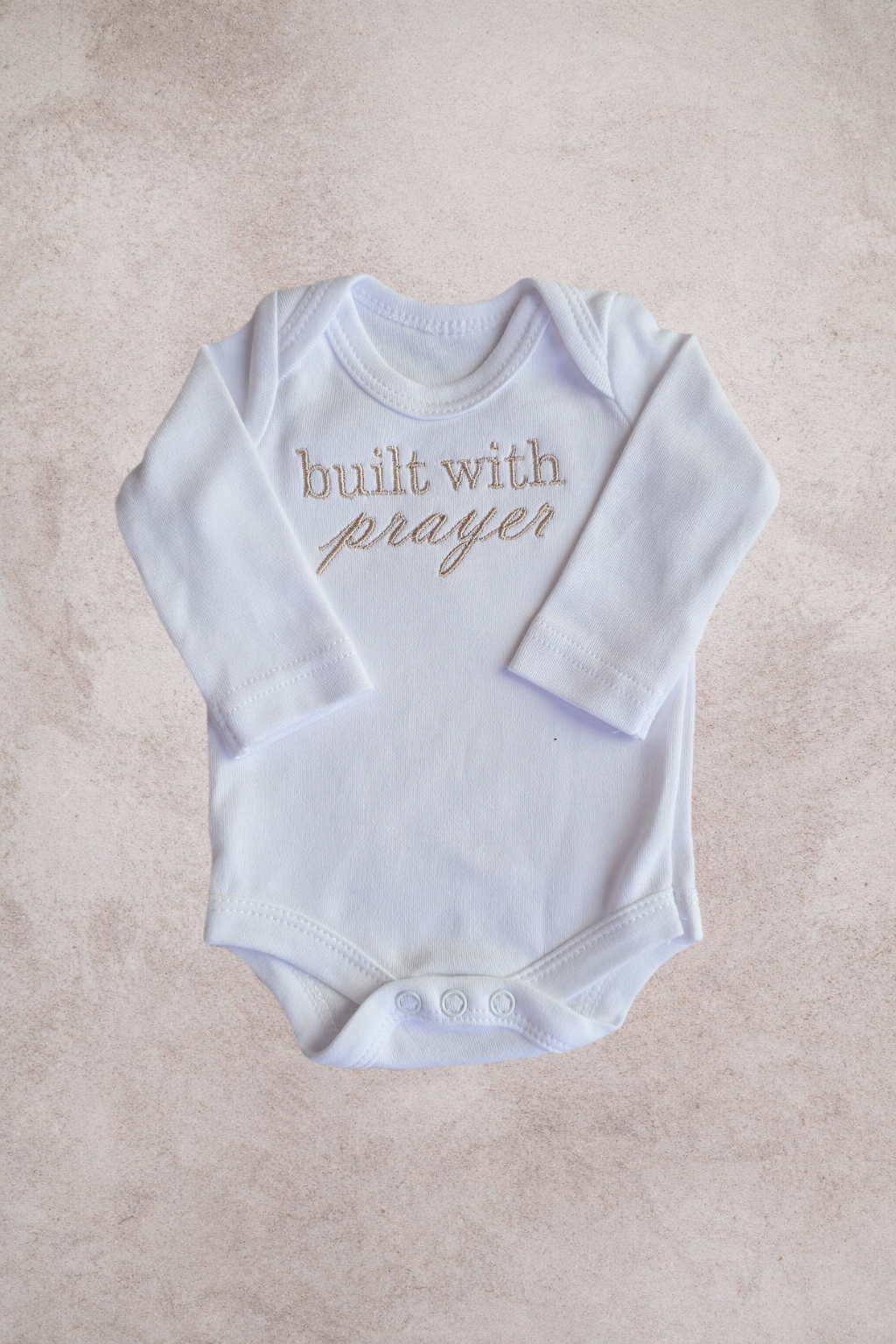 Built with prayer Bodysuit