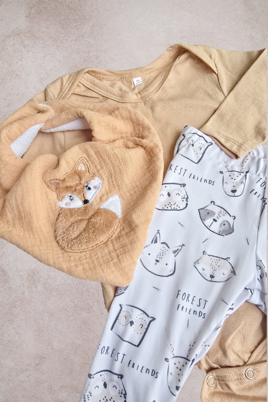3 piece Forest Friends set