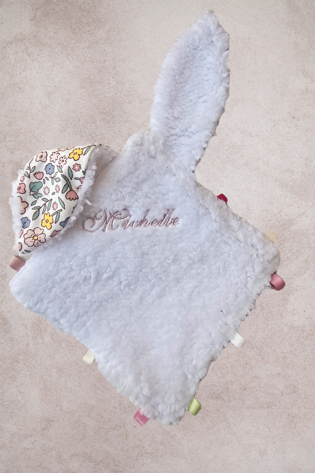Bunny Ear Lovey- Personalised