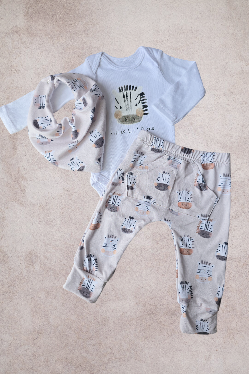Zebra buddies Matching set