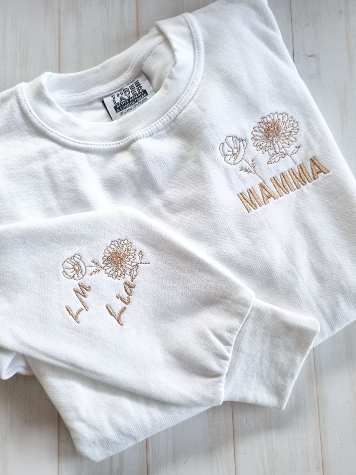 Birth Month Flower Sweater
