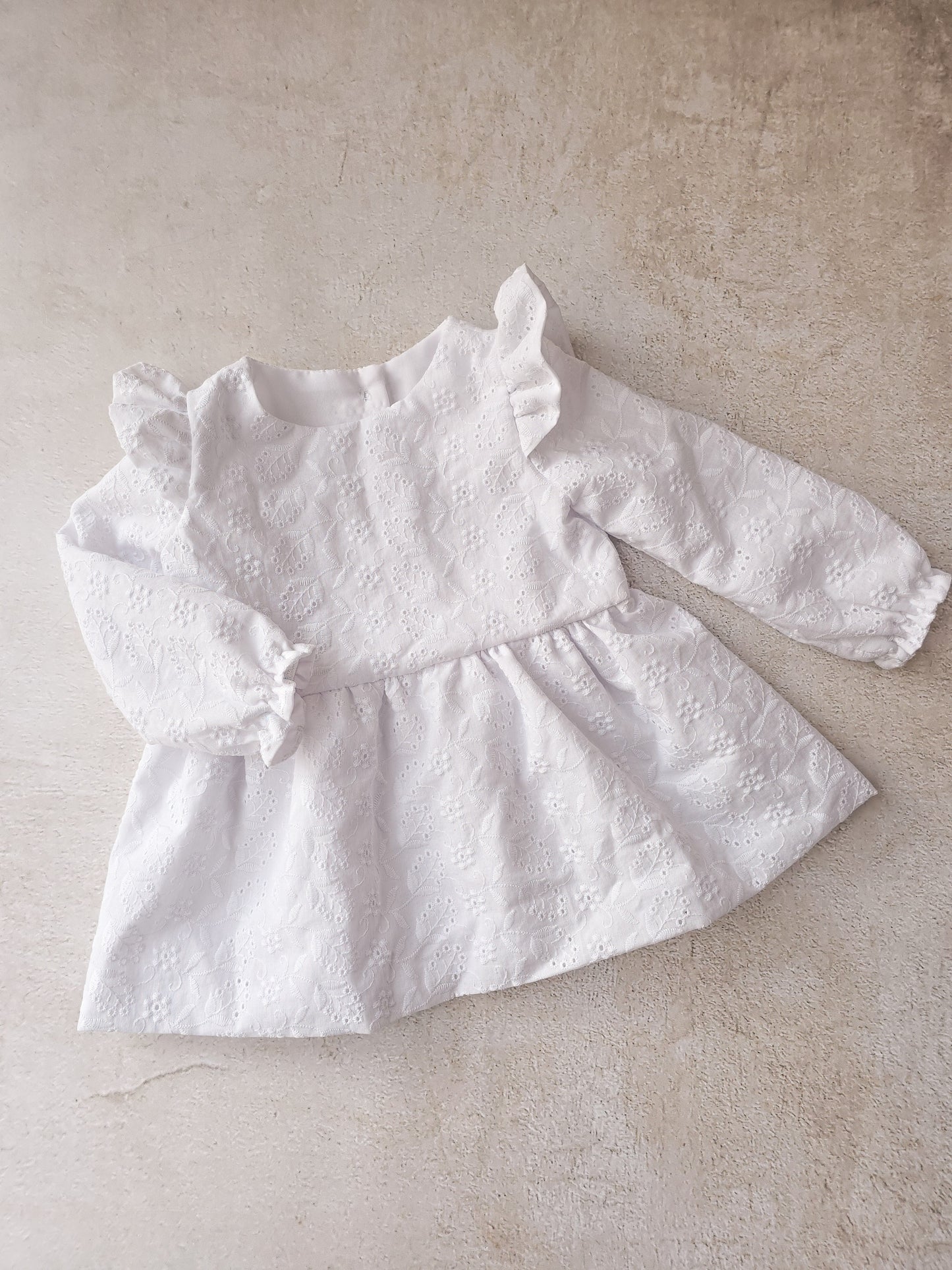 Anglaise Dress- White