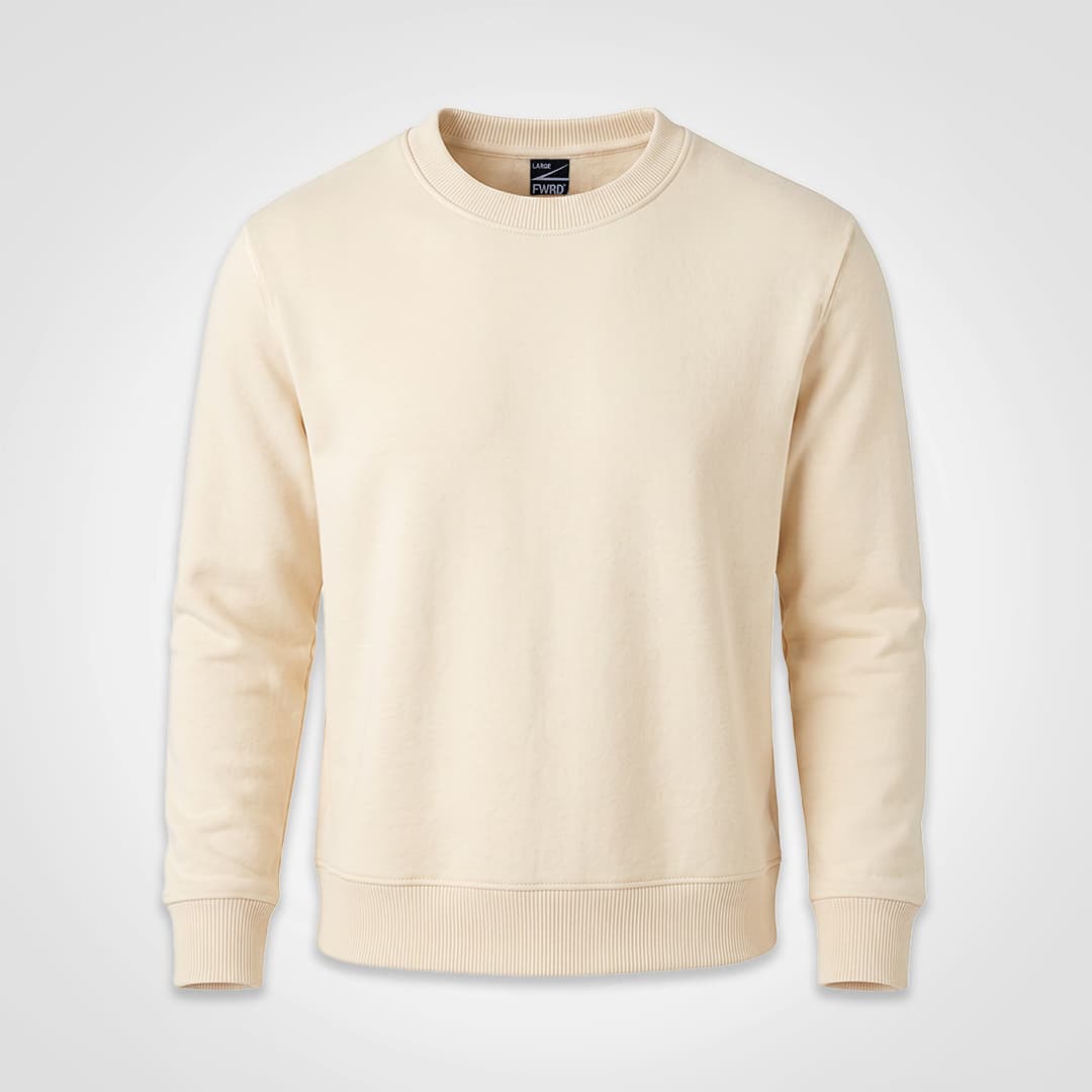 Sweater- Embossed with sleeve Embroidery