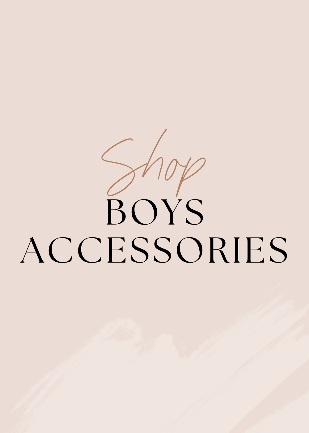 Boys Accessories