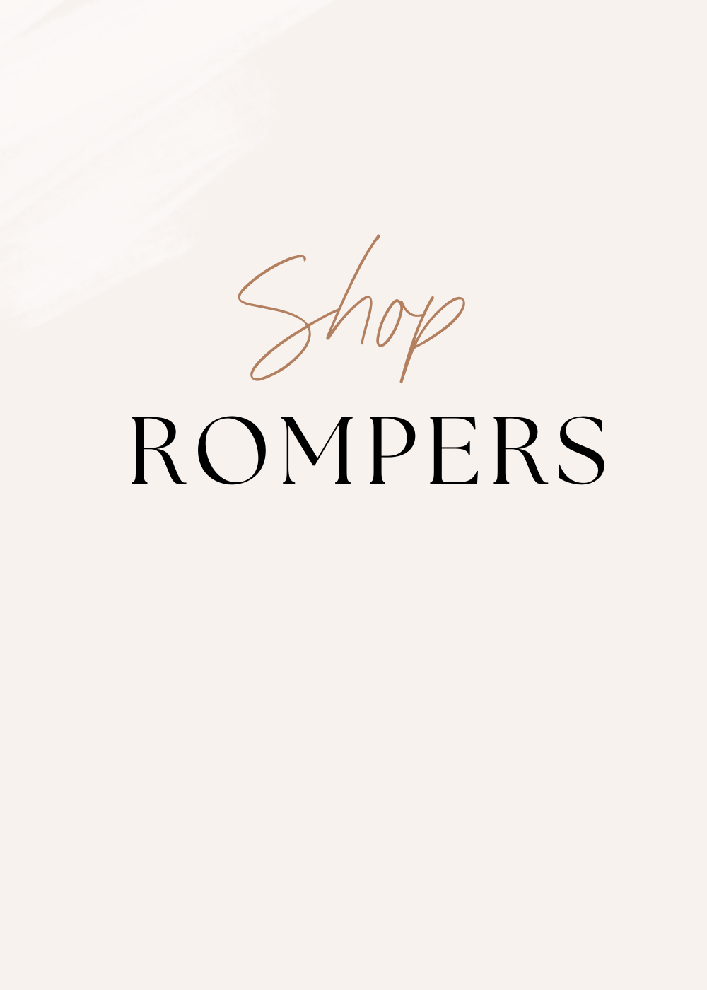 Girls Rompers