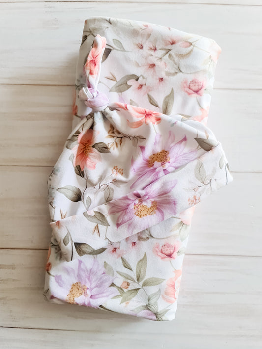 Swaddle Blanket Set- Plush Petals