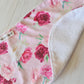 Burp Cloth-Magenta Flowers