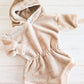 Teddy Romper- Cream