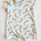 Raglan Romper- Bananas