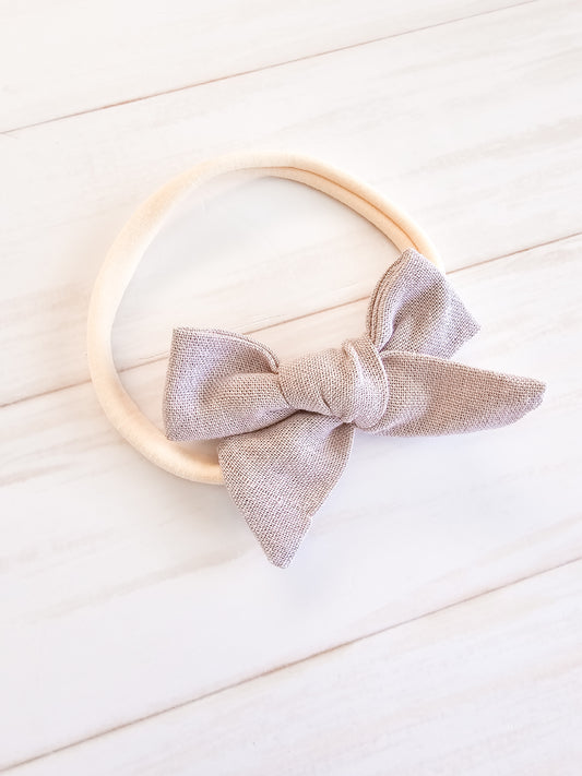 Sailor Bow- Mauve