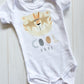 Printed Bodysuit/Shirt- Tiger (Cool dude)