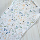 Burp Cloth- Dragonfly and Flowers