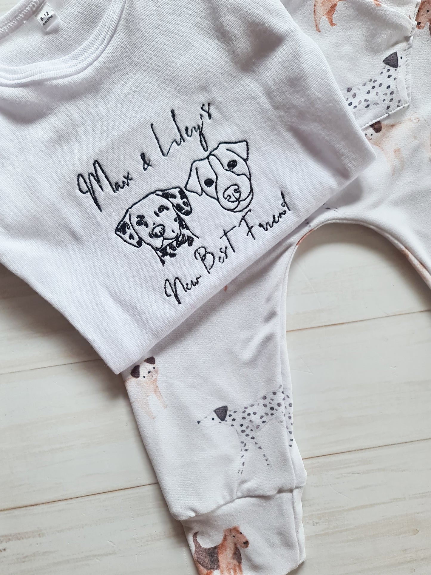 Embroidered Bodyvest- Doggie Personalised