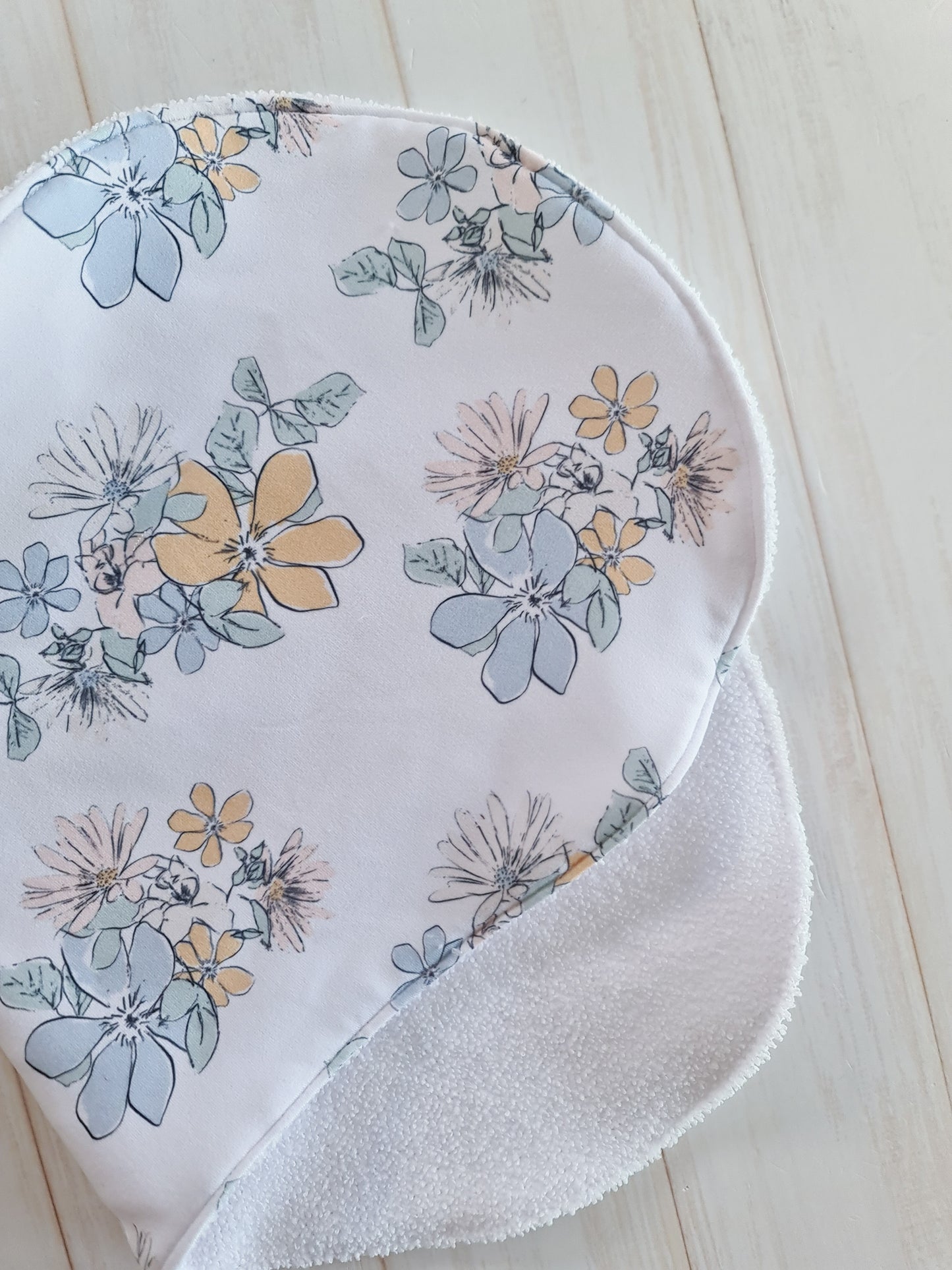 Burp Cloth-Garden Blooms