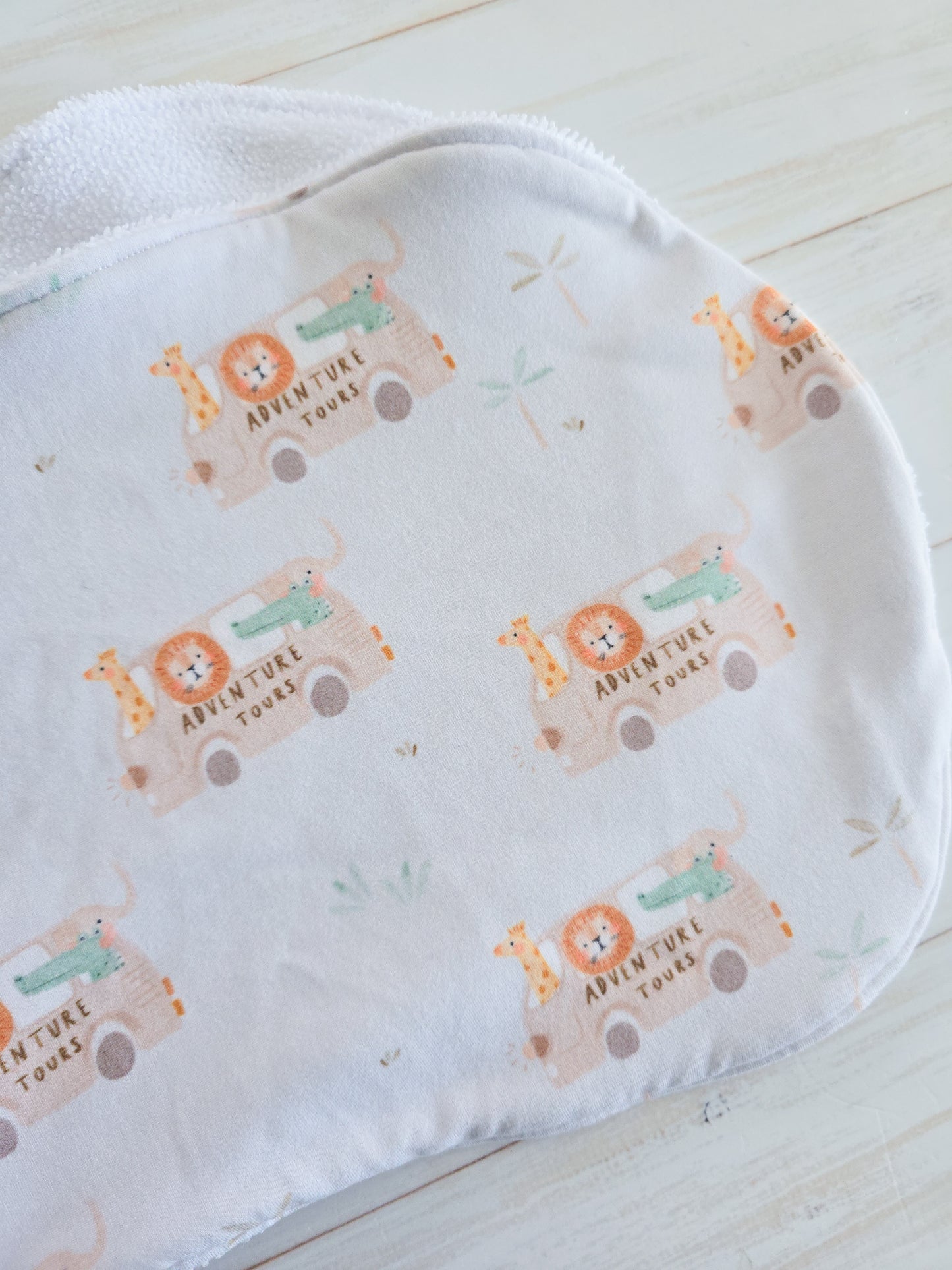 Burp Cloth- Adventure Tours