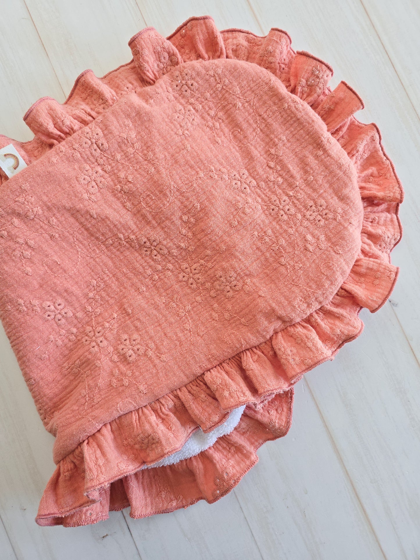 Burp Cloth- Pink Anglaise