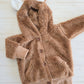 Bear Hooded Sherpa Jacket