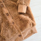 Bear Hooded Sherpa Jacket