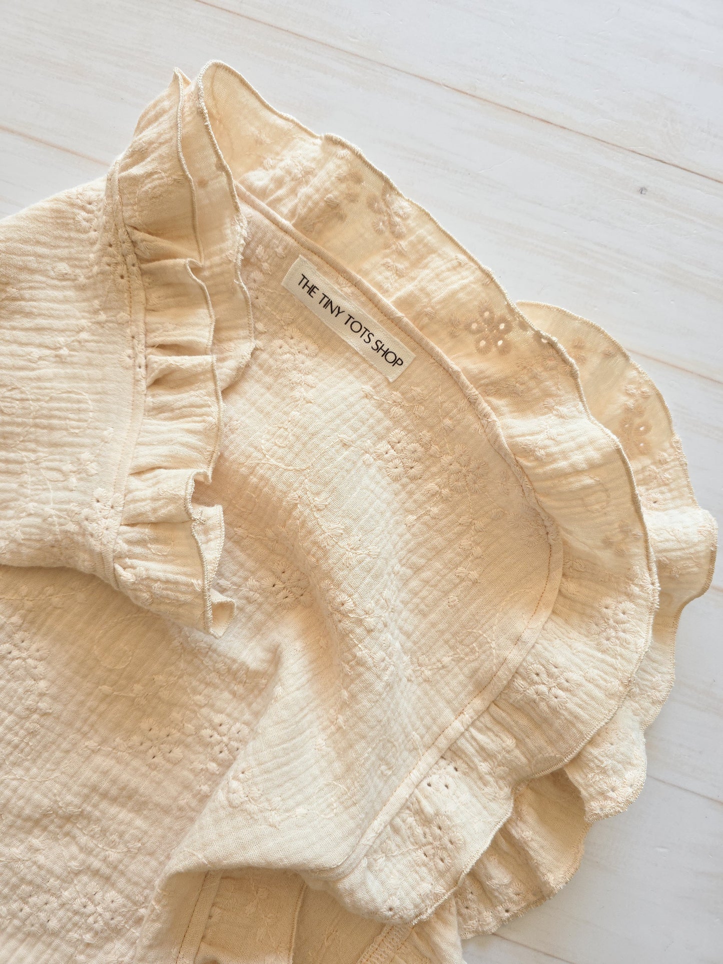 Swaddle/Lightweight Blanket- Cream