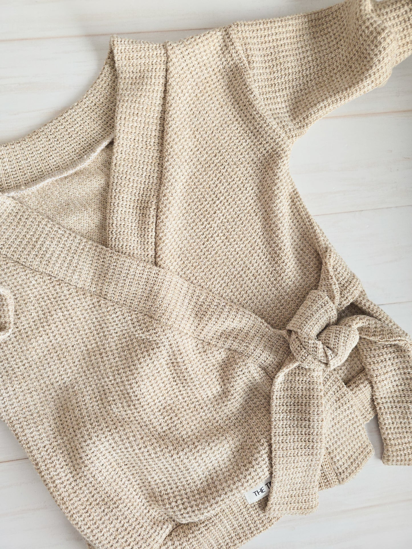 Chunky Knit Cardigan- Dessert