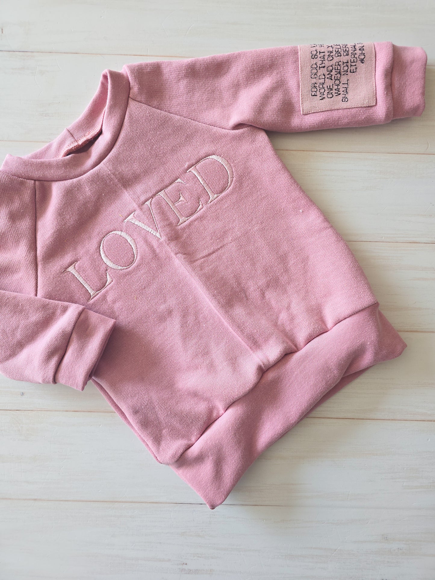 Affirmation Sweater- Loved