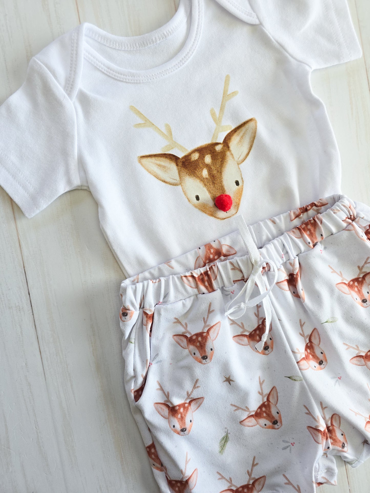 Boys 2 piece Reindeer set