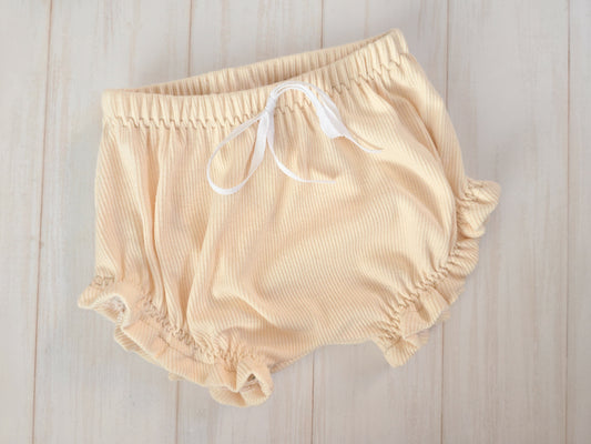 Frilly Bummies- Cream Rib