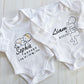 Personalised Birth bodysuit- Girls