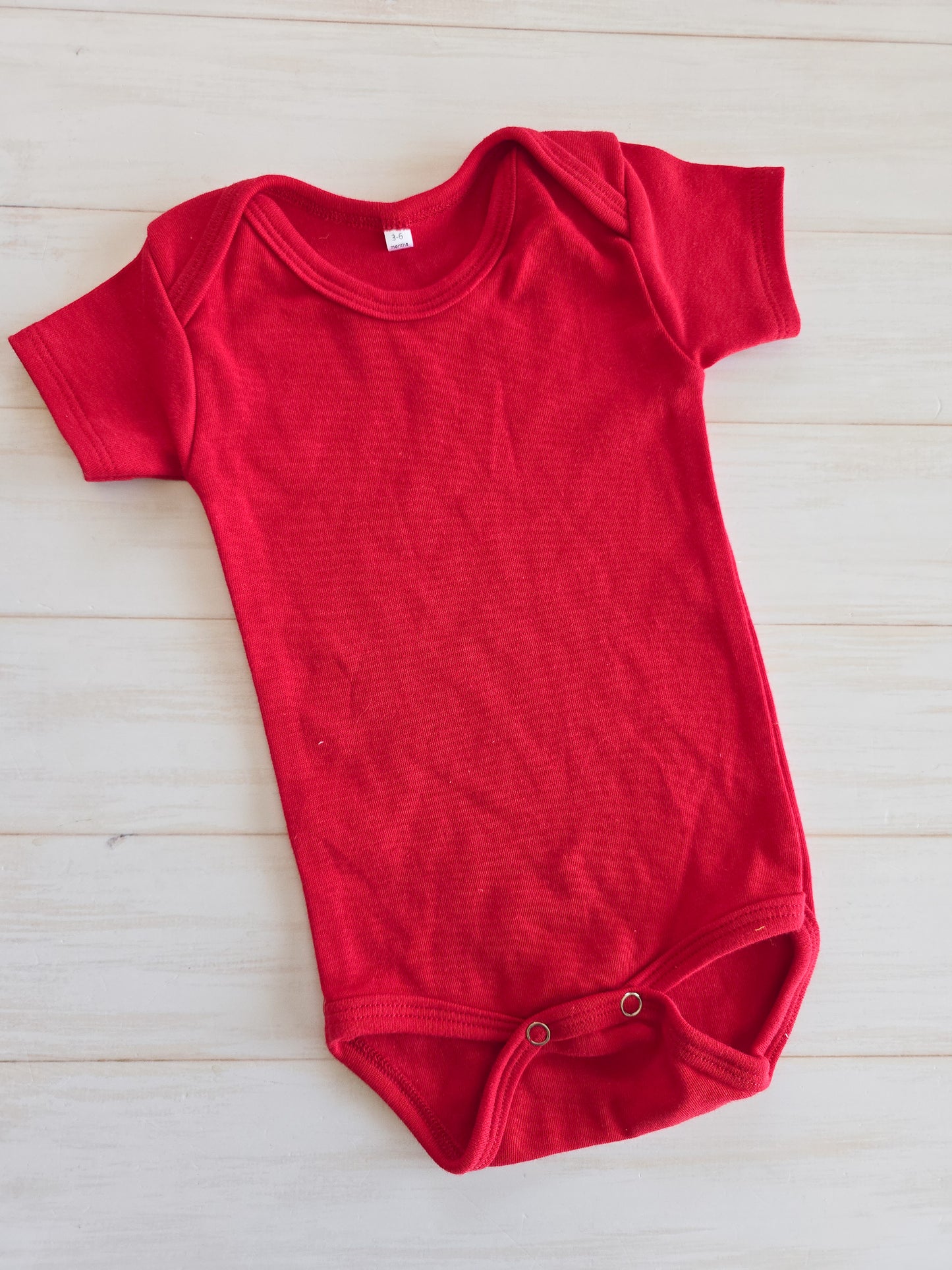 Bodysuit/ T-Shirt-Red