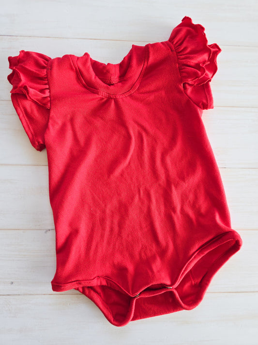 Double Frill Bodysuit/Shirt