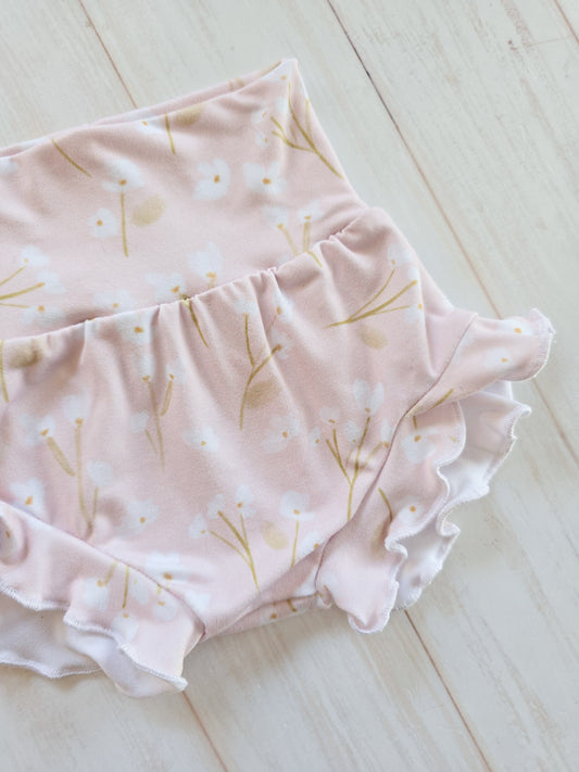 Ruffle Bloomers-Pink Meadow