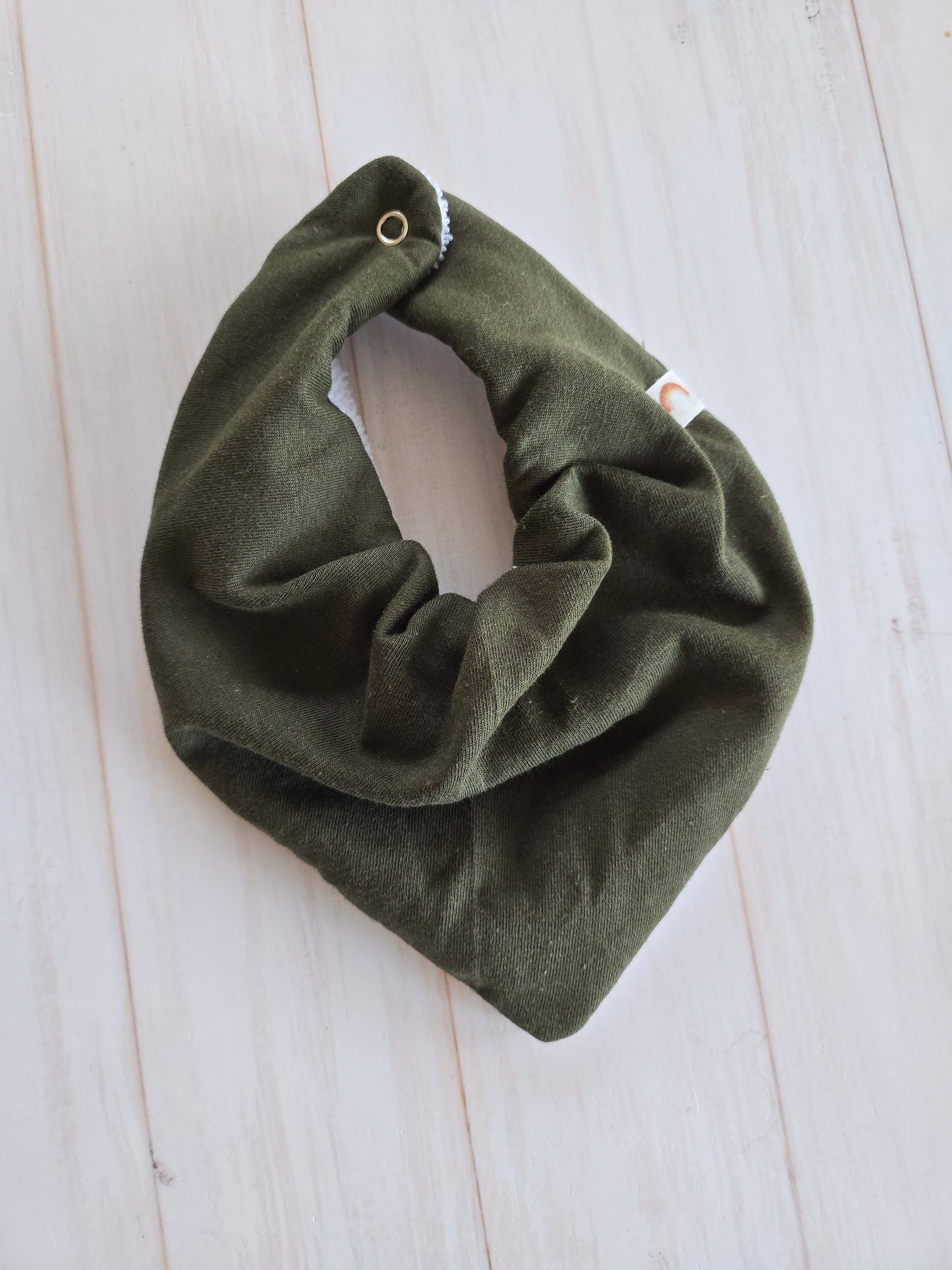 Bandana Bib- Olive