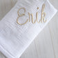 Embroidered Blanket-Plain