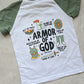 Armor of God Shirt (Front and back detail)