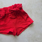 Mathilde Shorts- Red Muslin