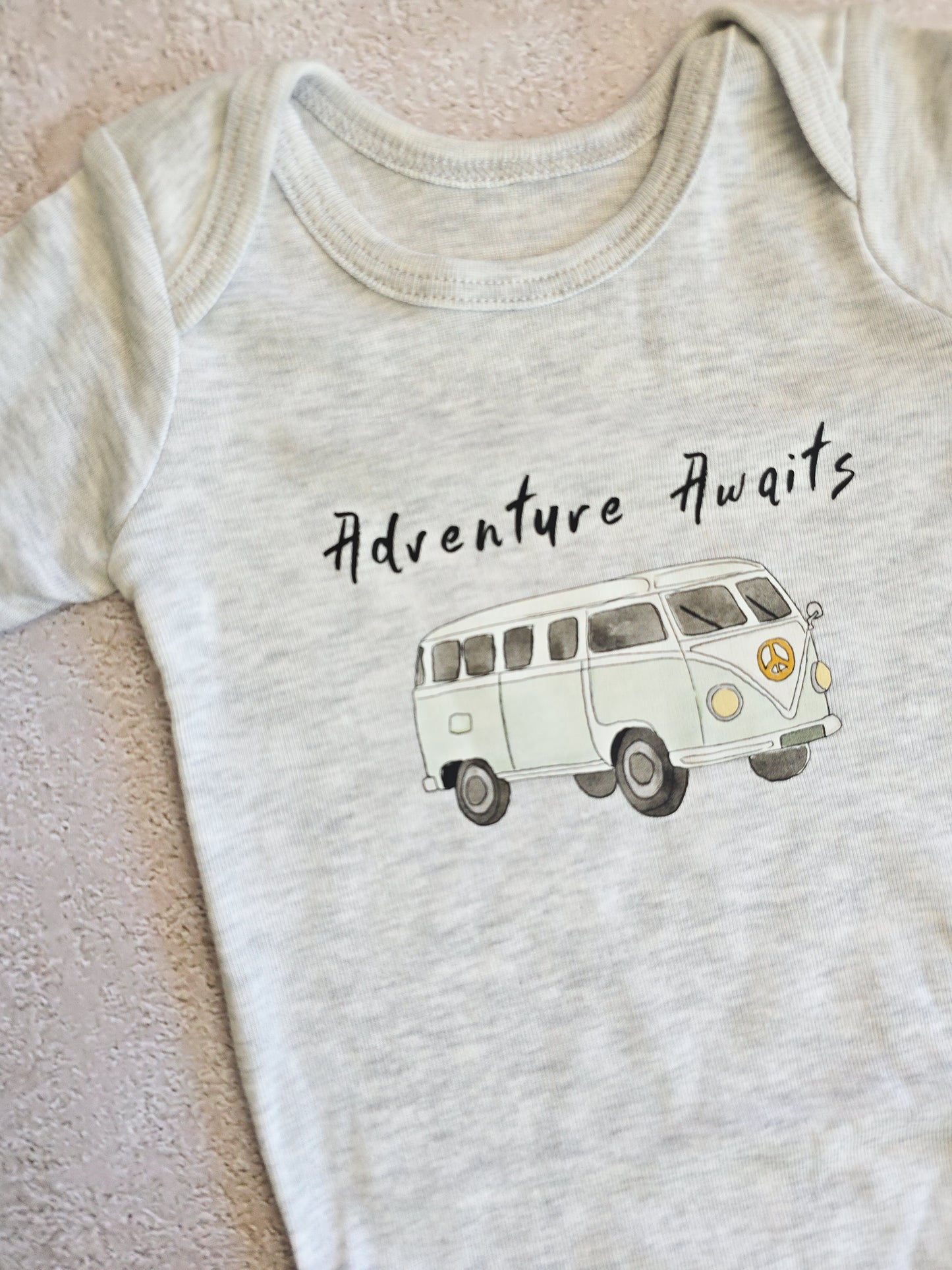 Bodysuit/T-Shirt- Adventure awaits