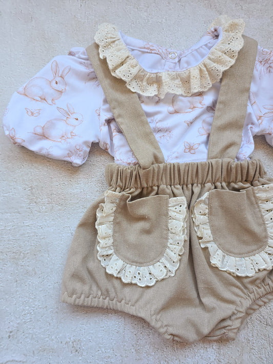 Girls Vintage Lace Set (2pc)