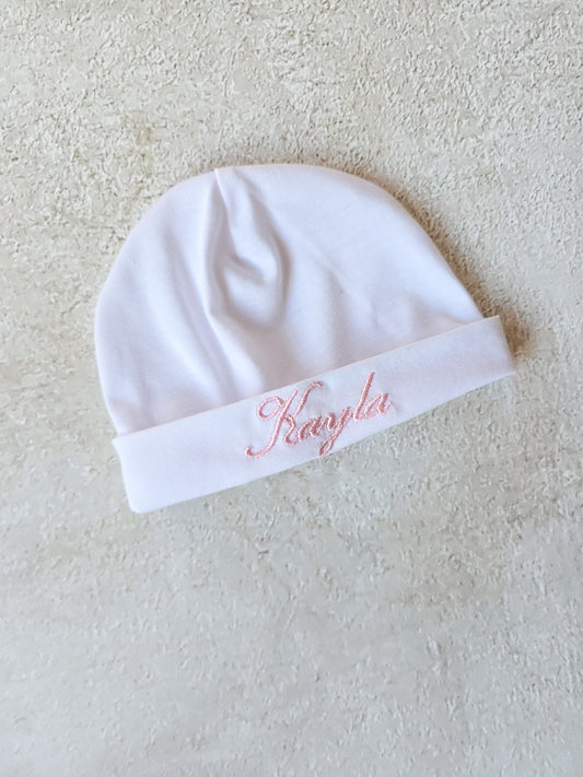 Personalised name Beanie