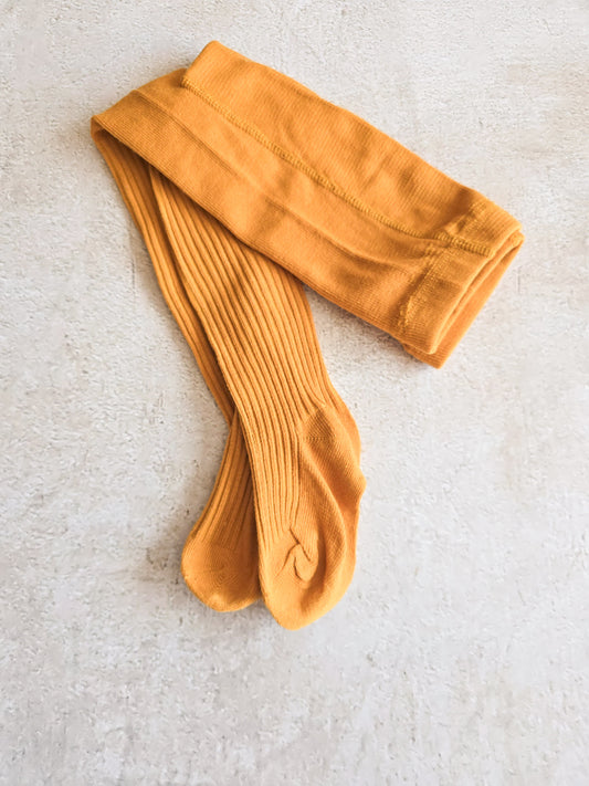 Baby Tights- Mustard